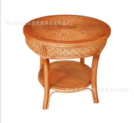 海南临高藤艺之美 探寻健康古朴的居室组合藤编家具